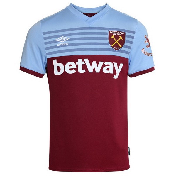 Camiseta West Ham 1ª 2019/20 Rojo